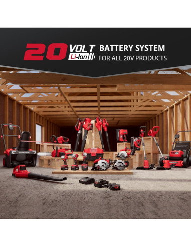 Destornillador de impacto inalámbrico PowerSmart 20V 2.0Ah 1/2"