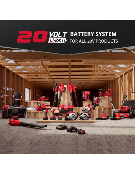 Destornillador de impacto inalámbrico PowerSmart 20V 2.0Ah 1/2"