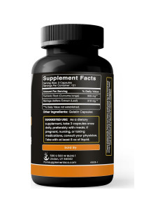 Cápsulas de Cúrcuma y Moringa 365 Unidades - Sin Aditivos 2