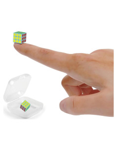Mini Cubo 3x3 Kubei - Rompecabezas Azul 1cm para Niños y Adultos