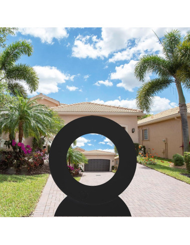 Mirilla de Seguridad HARDHAWK 220 Latón Negro para Puertas