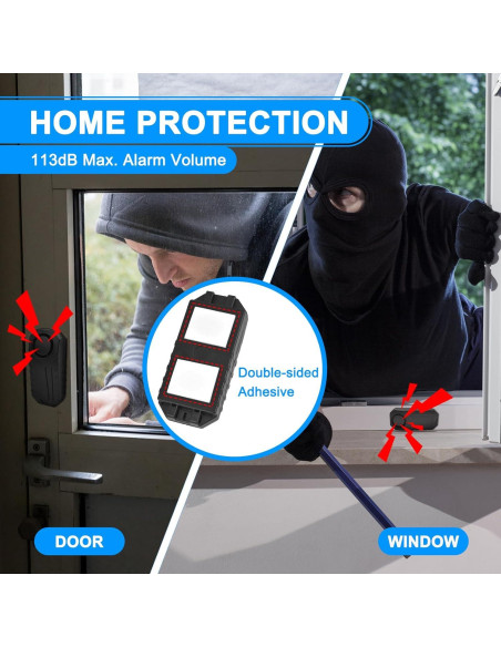 Alarma Antirrobo Cruxer para Bicicleta y Motocicleta 110dB