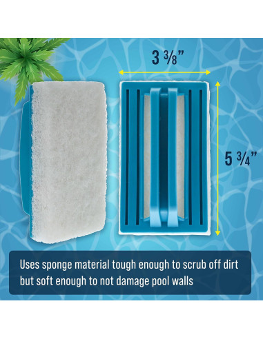 Cepillo de limpieza de piscina U.S. Pool Supply - 2 unidades