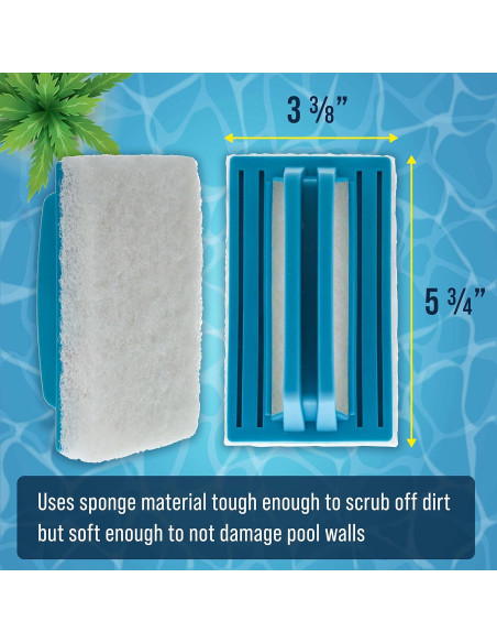 Cepillo de limpieza de piscina U.S. Pool Supply - 2 unidades