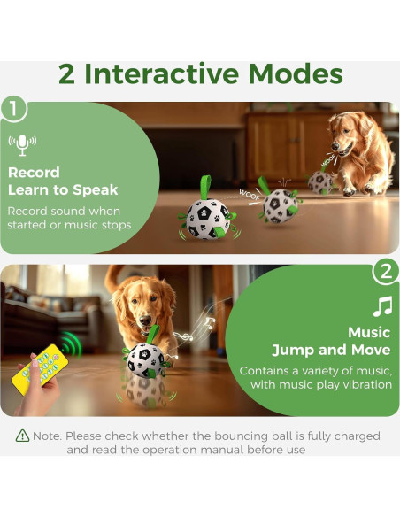 Pelota Interactiva para Perros QDAN con Control Remoto 330g