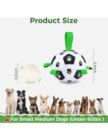 Pelota Interactiva para Perros QDAN con Control Remoto 330g