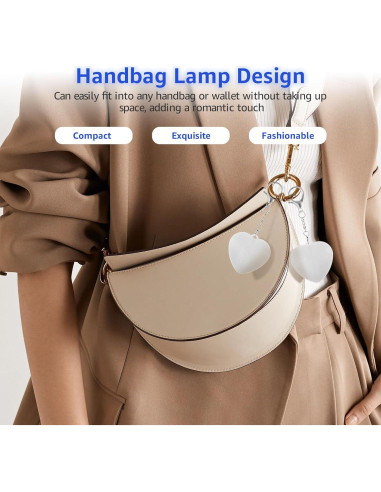 Luz de Corazón Brillante LYIYEYAN para Monedero LED