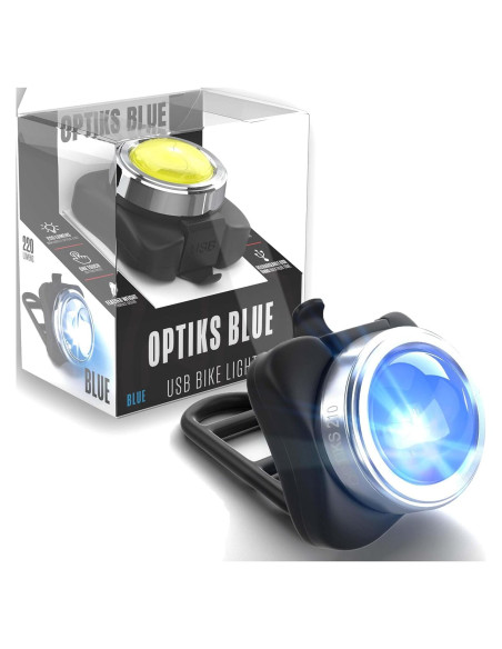 Luz Trasera para Bicicleta NP NIGHT PROVISION OPTIKS-Azul 220 Lúmenes