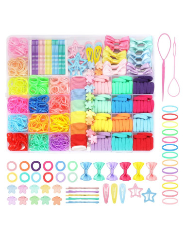 940 Piezas Conjunto de Accesorios para el Cabello NITELEMN