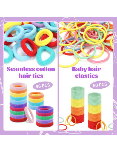 940 Piezas Conjunto de Accesorios para el Cabello NITELEMN