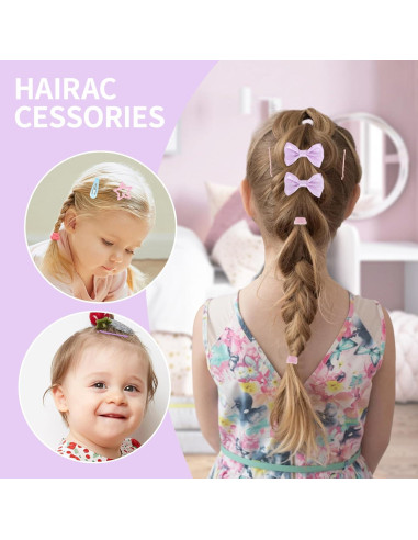 940 Piezas Conjunto de Accesorios para el Cabello NITELEMN