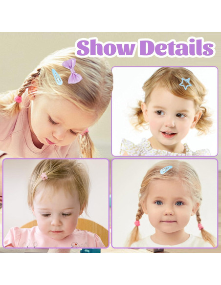 940 Piezas Conjunto de Accesorios para el Cabello NITELEMN