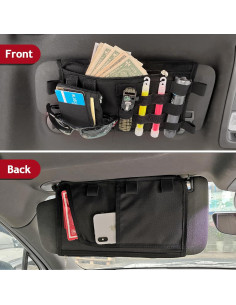 Organizador de Visera Táctica OMU Universal Verde Ranger 2