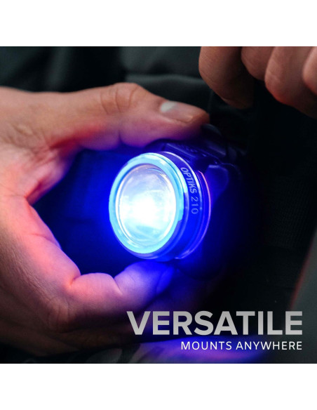 Luz Trasera para Bicicleta NP NIGHT PROVISION OPTIKS-Azul 220 Lúmenes