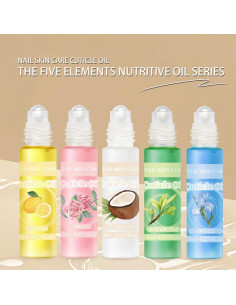 Aceite de Cutícula Rodante SULLMAR 8ml Hidratante 5 Fragancias 2