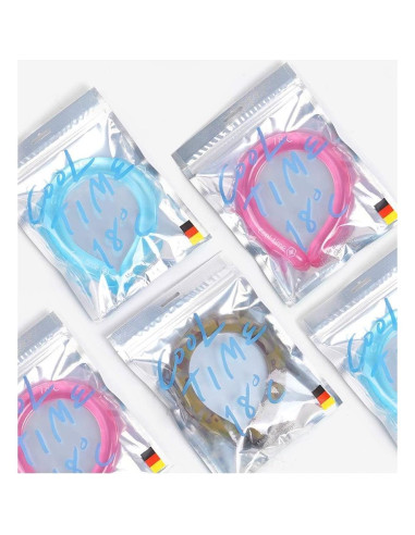 Tubo Enfriador de Cuello CoolTimeUSA Azul Reutilizable 17.78cm