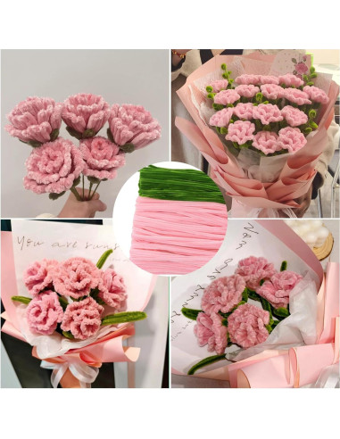 Kit de Manualidades con Limpiapipas ESUOHYM - 300 Varillas Gruesas