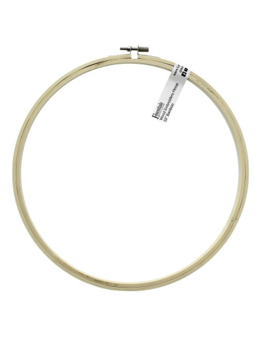 Aro de Bordado de Madera 10" Esenciales Por Artes de Ocio