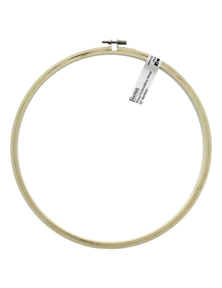 Aro de Bordado de Madera 10" Esenciales Por Artes de Ocio