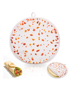 Bolsa Calentadora de Tortillas 30 cm FFPDYBEST Beige Aislada