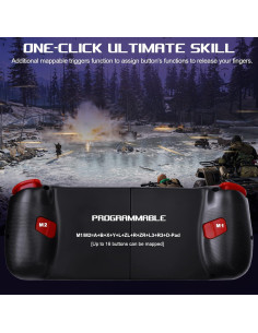 Controlador de Juego Móvil Megadream para iPhone y Android - Negro 2