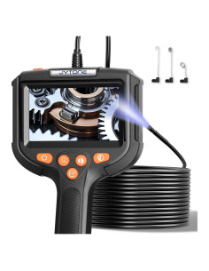 Cámara Endoscópica JYTONE 4.3" HD Impermeable 5.5mm 2m