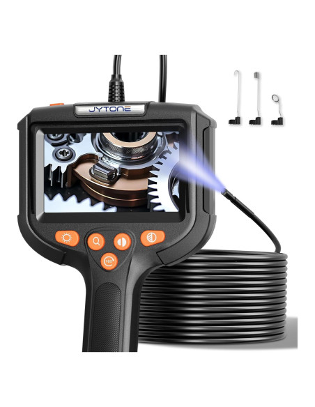 Cámara Endoscópica JYTONE 4.3" HD Impermeable 5.5mm 2m