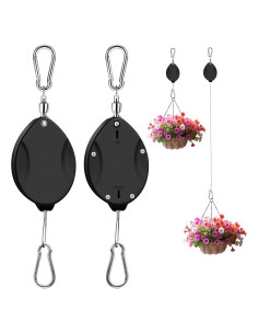 Soporte Retráctil para Plantas ZUZUAN 2 Pcs 20kg Ajustable