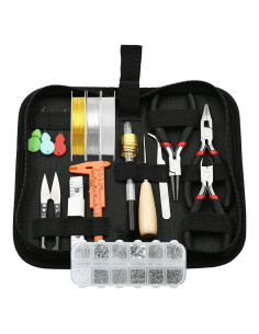 Kit de Fabricación de Joyas LYFJXX con Alicates y Cables DIY