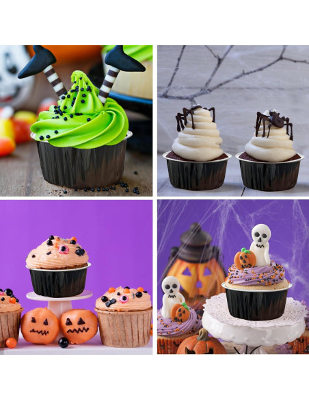 100 Tazas de Aluminio Desechables con Tapas Augoog 125ml