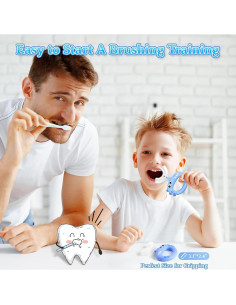 Cepillo de Dientes Infantil U Guía 360 Silicona Suave 2 Unidades 2