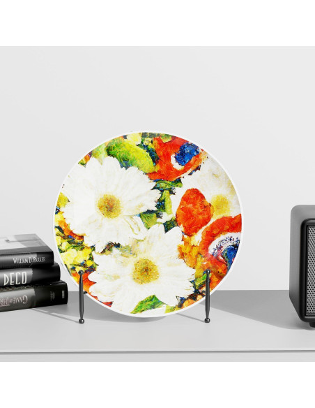 Soporte de Exhibición SVENJBB de Hierro Negro 15 cm Plegable