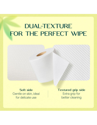 Papel Higiénico de Bambú Palm Naki 3 Capas 4 Rollos 360 Hojas