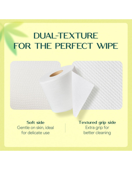 Papel Higiénico de Bambú Palm Naki 3 Capas 4 Rollos 360 Hojas