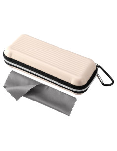 Estuche para Gafas Vemiss Semi EVA Duro 16.3x6.9cm Beige