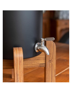 Filtro de Agua por Gravedad AquaEasy 8.5L Acero Inoxidable Negro 2