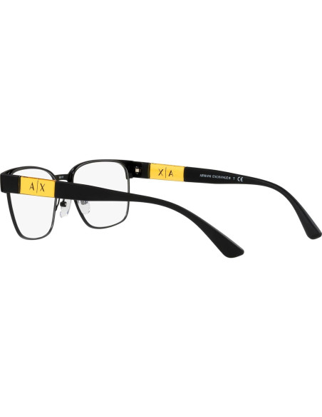 Gafas de Prescripción Armani Exchange AX1052 Hombre Negro Mate