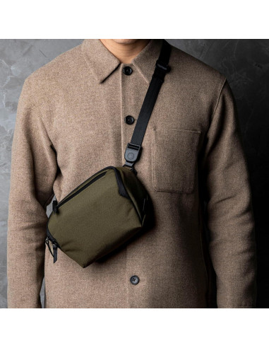 Bolsa de Mensajero EDC ALPAKA Vertex Pouch Mini 2L Verde Militar