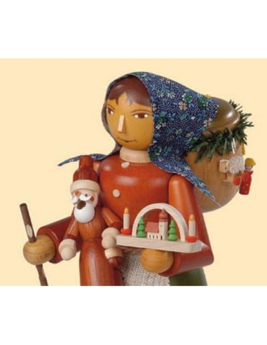 Vendedor de Juguetes de Madera Müller 24 cm Colorido