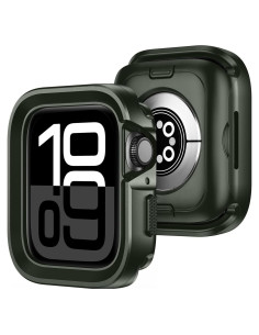 Funda Metálica Amizee para Apple Watch Series 10 42mm Verde Militar