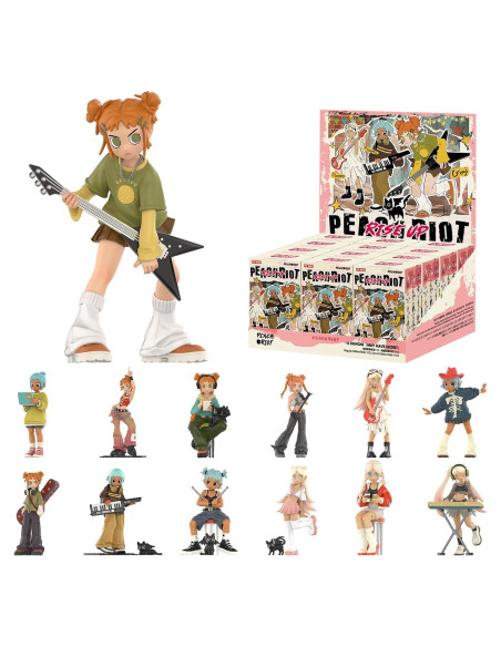 Figuras coleccionables POP MART Peach Riot Rise Up - 12 unidades Figuras coleccionables POP MART Peach Riot Rise Up - 12 unidades