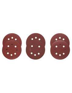 Discos de Lijado Bosch SR5R000 5" 6 Piezas 60-240 Granos