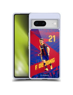 Carcasa de Gel FC Barcelona Frenkie De Jong para Google Pixel 7
