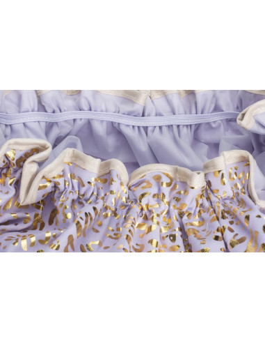 Gorro de Ducha Impermeable Qeuly 2 Piezas Lila Doble Capa