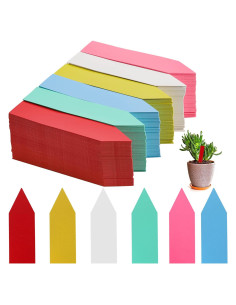 Etiquetas para Plantas 600 Pcs 10 cm PVC Impermeable Foraineam