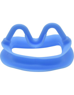 Abre Boca de Silicona Angzhili 3 Pcs Retractor Dental Azul 2