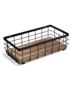 Canasta de Alambre de Metal TJ.MOREE 28.2x14.7cm para Baño y Cocina