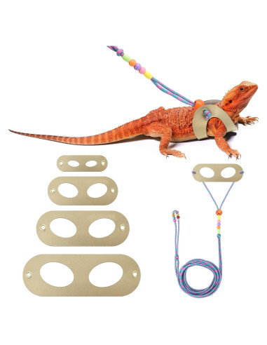 Arnés Ajustable para Lagartija Dragón Barbudo LIKZINWA - 4 Tamaños
