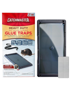 Trampas de Pegamento Catchmaster para Ratas y Ratones 2 Unidades