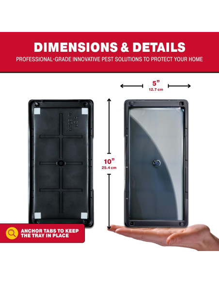 Trampas de Pegamento Catchmaster para Ratas y Ratones 2 Unidades